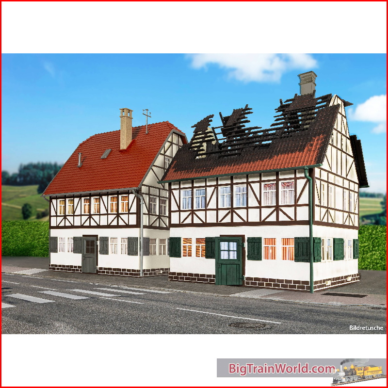 Piko 65011 - G afgebrand huis - Nieuw 2026