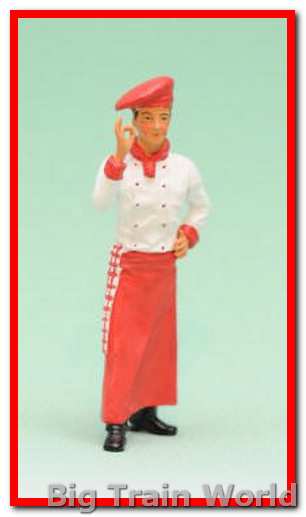 Prehm-Miniaturen 500024 - Koch mit roter Mütze
