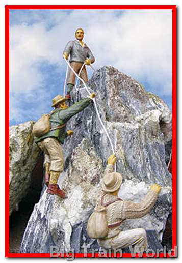 Prehm-Miniaturen 500102 - Bergsteiger, Set 1,                    3 Figuren