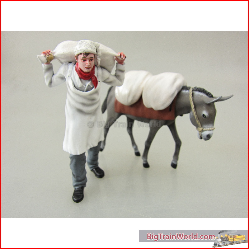 Prehm Miniaturen 500604 - Müller mit Esel - Neu 2021
