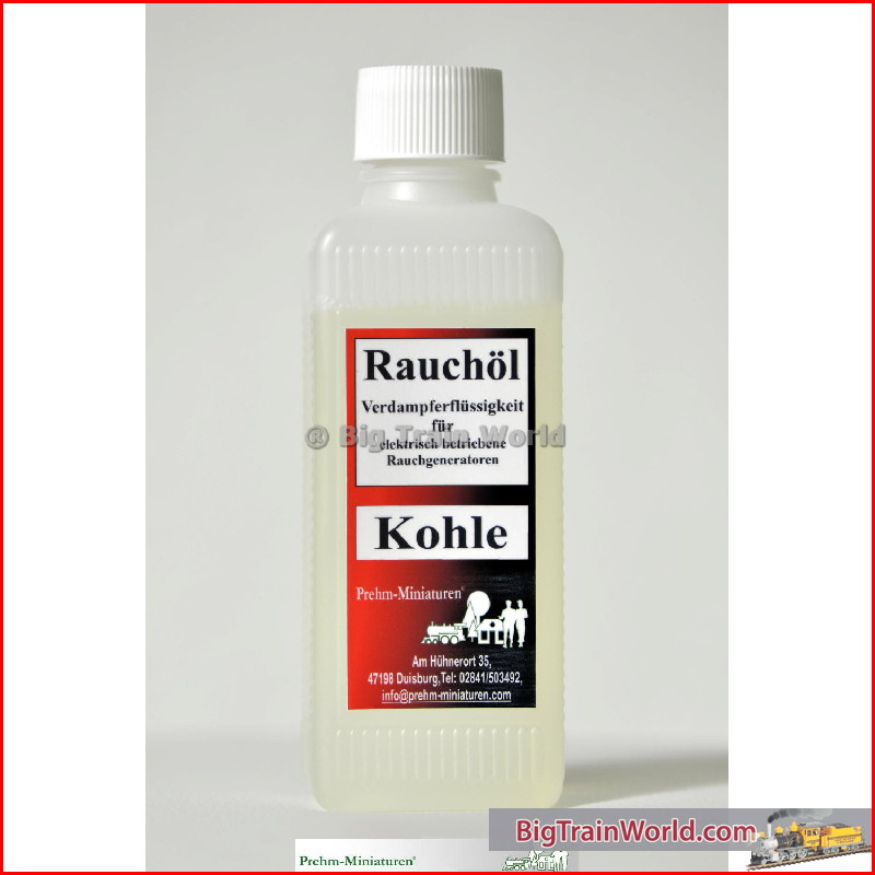 Prehm-Miniaturen 501999 - Rookolie met geur "Kolen" ca. 225 ml