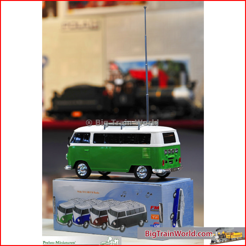 Prehm Miniaturen 530003 - VW Bus T1 (ca. 1:22,5) mit Soundmodul, MP3 Player, Rad