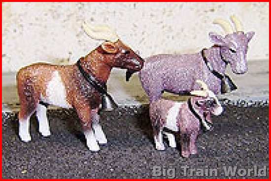 Prehm-Miniaturen 550106 - Almabtrieb Ziegen, 3 Figuren
