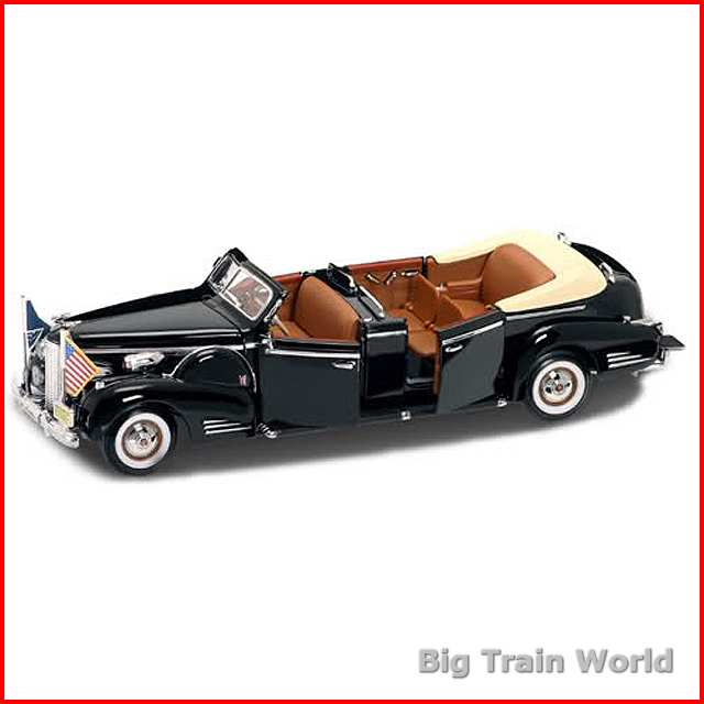 Road Signature 24028 - Cadillac Presidential Limo 1938, 1:24