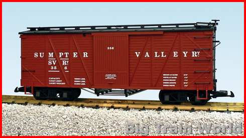 USA Trains R11601 Boxcar Kraft, Pin & link + haak koppeling, in zeer goede staat