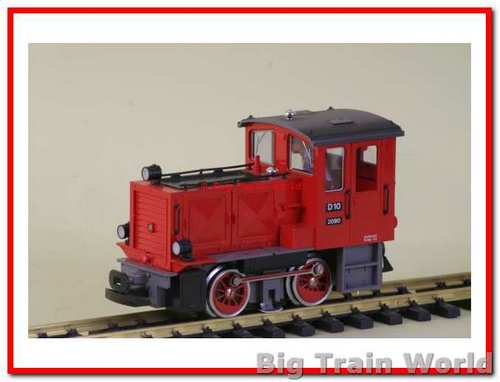 LGB 2090 type B - Köf Locomotief Rood (type B) - Nieuw, geen originele doos